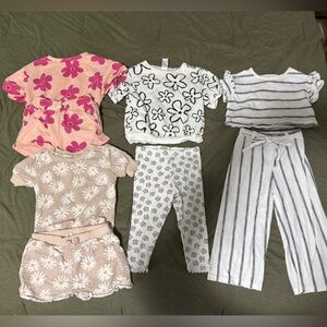 Toddler girls matching sets 2T